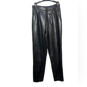 Vintage Bushwacker Women's High Waisted 100% Leather Pants